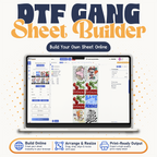 DTF Transfers Gang Sheet Builder