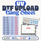 3D UV DTF Transfers Upload Gang Sheets
