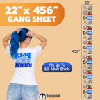 DTF Transfers Gang Sheet Builder