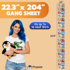 DTF Transfers Gang Sheet Builder