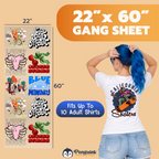 DTF Transfers Upload Gang Sheets