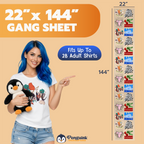 DTF Transfers Upload Gang Sheets