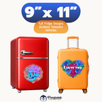 3D UV DTF Transfers By Size
