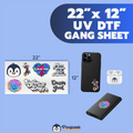 3D UV DTF Transfers Gang Sheet Builder